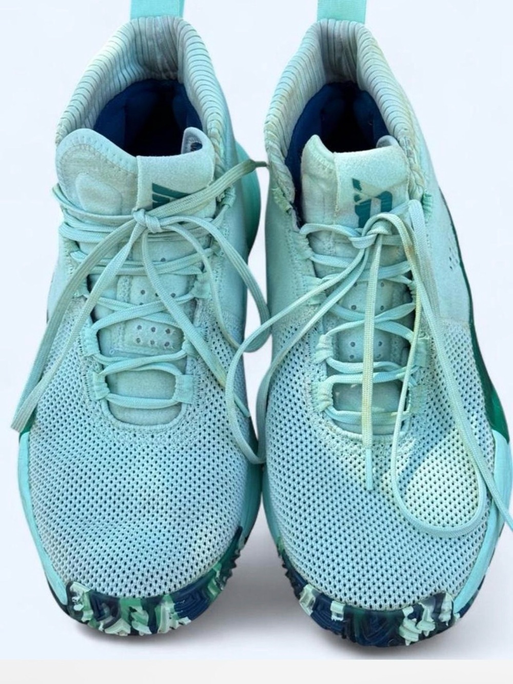 adidas Mint Green Athletic Sneakers